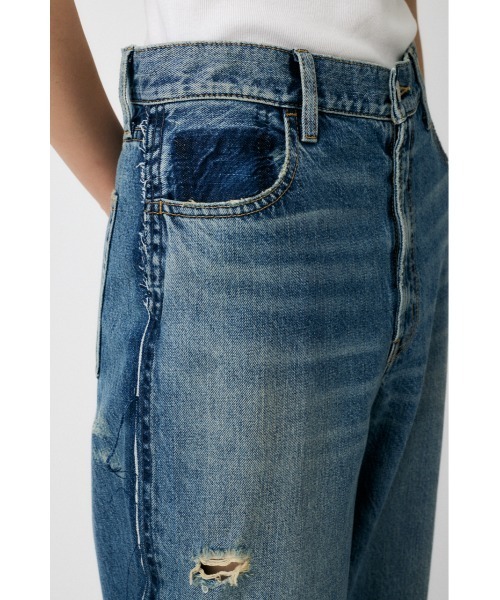MOUSSY(マウジー)の「MIDRISE RIPPED STRAIGHT(デニムパンツ・レディース・ブルー・0/1/2)」の11枚目の写真