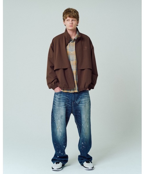 ADAM PATEK(アダムパテック)の「【ADAMPATEK/アダムパテック】washed riot nep selvedge denim 加工パンツ(デニムパンツ・レディース・ブルー・2/1)」の3枚目の写真