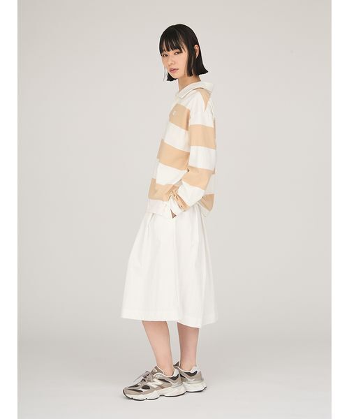 NEW BALANCE（ニューバランス）の「【New Balance for emmi】Rugby Long Sleeve（Tシャツ/カットソー・レディース・ベージュ・S/M）」の10枚目の写真