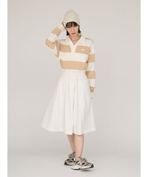 NEW BALANCE（ニューバランス）の「【New Balance for emmi】Rugby Long Sleeve（Tシャツ/カットソー・レディース・ベージュ・S/M）」の14枚目の写真