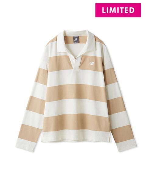 NEW BALANCE（ニューバランス）の「【New Balance for emmi】Rugby Long Sleeve（Tシャツ/カットソー・レディース・ベージュ・S/M）」の15枚目の写真
