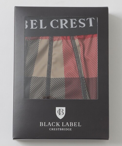 BLACK LABEL CRESTBRIDGE(ブラックレーベル・クレストブリッジ)の「クレストブリッジチェックボクサーパンツ(ボクサーパンツ・メンズ・レッド系その他2・M/L)」の2枚目の写真