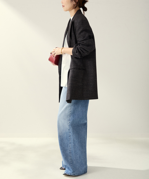plage(プラージュ)の「NEPLA. / ネプラ western baggy デニムパンツ(デニムパンツ・レディース・サックスブルー・24/23/25)」の4枚目の写真