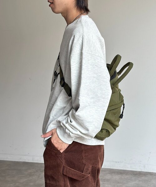 CPCM(シーピーシーエム)の「【ANYMAL】マスコットキャラスウェット(Tシャツ/カットソー・レディース・ブラウン/アイボリー/ブラック/ネイビー/グレー/オレンジ・MEDIUM/LARGE)」の20枚目の写真