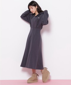 セール】【ZOZO限定カラー】ノーカラーナローワンピース（ワンピース