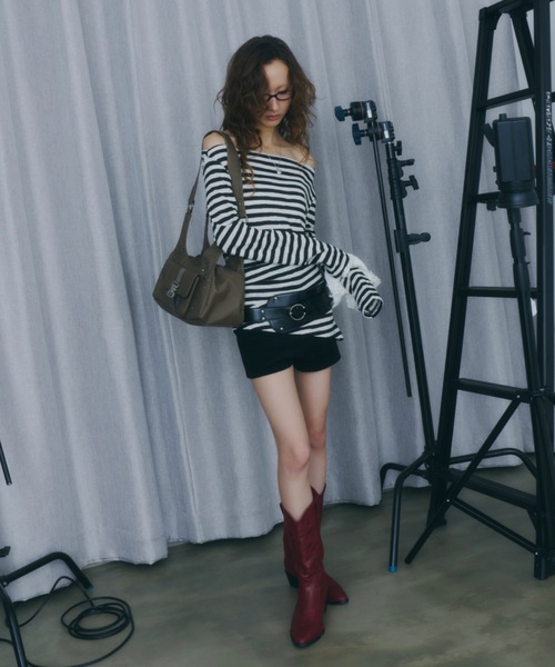 DTYYPE（ドタイプ）の「ウエスタンミドルブーツ（ブーツ・レディース・ブラック/レッド/ブラウン・SMALL/X-LARGE/LARGE/MEDIUM）」の12枚目の写真