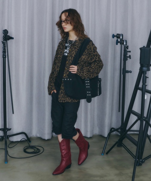 DTYYPE（ドタイプ）の「ウエスタンミドルブーツ（ブーツ・レディース・ブラック/レッド/ブラウン・SMALL/X-LARGE/LARGE/MEDIUM）」の13枚目の写真