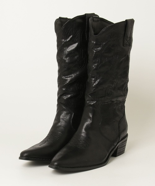 DTYYPE（ドタイプ）の「ウエスタンミドルブーツ（ブーツ・レディース・ブラック/レッド/ブラウン・SMALL/X-LARGE/LARGE/MEDIUM）」の7枚目の写真