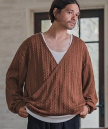 カシュクール」に該当するトップス（ブラウン/茶色系）ファッション