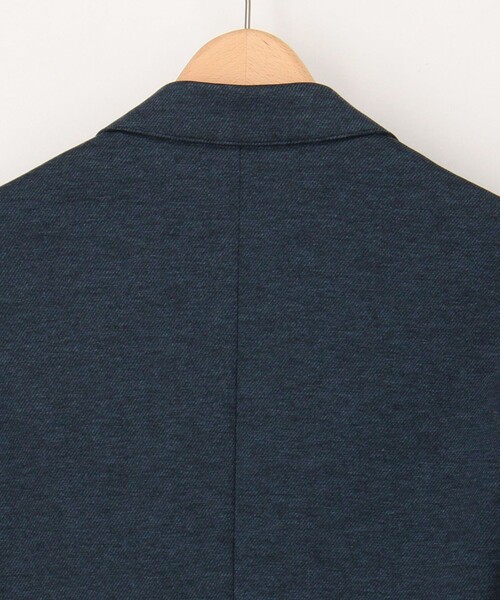 NOLLEY'S LIGHT(ノーリーズライト)の「《ビジカジ/セットアップ対応》カルゼジャージ テーラーカーデ(テーラードジャケット・メンズ・チャコールグレー/ネイビー/インディゴブルー・S/M/L/XL)」の16枚目の写真