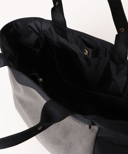 CLEDRAN(クレドラン)の「【ナイロン × スエード調 】CL3871 LANG COMBI TOTE(トートバッグ・レディース・アイボリー/モカ/グレー・FREE)」の21枚目の写真