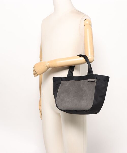 CLEDRAN(クレドラン)の「【ナイロン × スエード調 】CL3871 LANG COMBI TOTE(トートバッグ・レディース・アイボリー/モカ/グレー・FREE)」の22枚目の写真