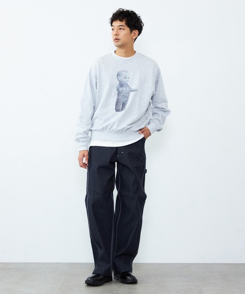 セール】Lee/リー VINTAGE PRINT SWEAT/プリントスウェット