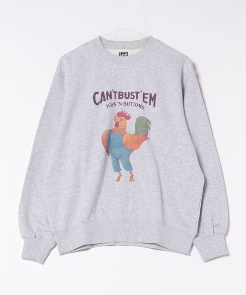Lee(リー)の「Lee/リー VINTAGE PRINT SWEAT/プリントスウェット(スウェット・メンズ・グレー/グレー系その他2/グレー系その他3・MEDIUM/LARGE/X-LARGE/SMALL)」の6枚目の写真