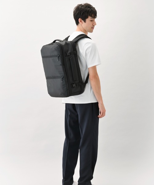 ace.(エース)の「エースジーン リュックサック スペースオプト B4サイズ収納可能 15.6inchPC収納 31L 出張 大容量 真空圧縮機能 17902(バックパック/リュック・メンズ・ブラック・FREE)」の16枚目の写真