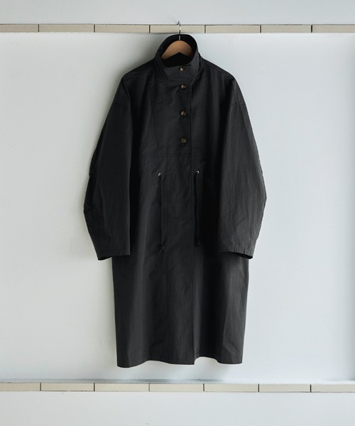 スタンドカラーミリタリーコート（モッズコート）｜etoll.（エトル）の