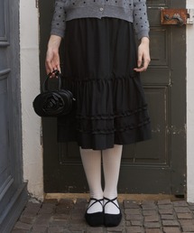 Birthday room | フリルティアードミディ丈スカート/frilled tiered midi skirt(スカート)