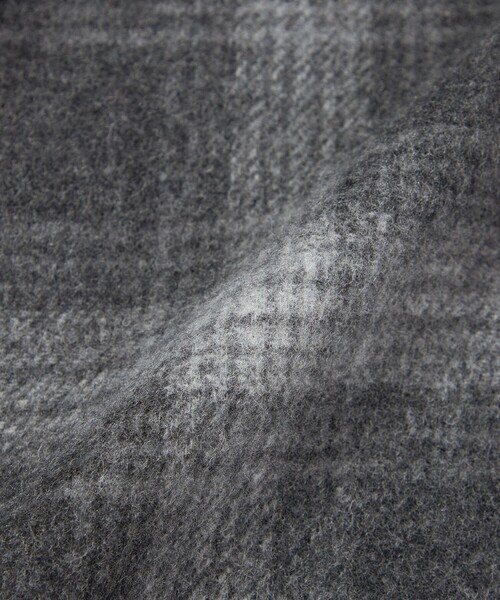 MACKINTOSH PHILOSOPHY(マッキントッシュ フィロソフィー)の「【WEB&一部店舗限定】ウールリバーミドルフードコート(その他アウター・レディース・グレー系その他2/ダークネイビー・38/36)」の13枚目の写真