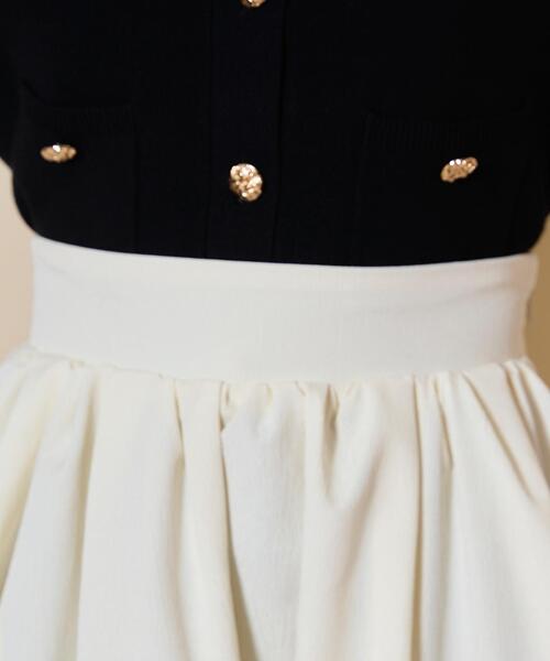 WILLSELECTION(ウィルセレクション)の「バルーンミニスカート(スカート・レディース・ブラック/オフホワイト/チャコールグレー/ピンク・FREE)」の8枚目の写真