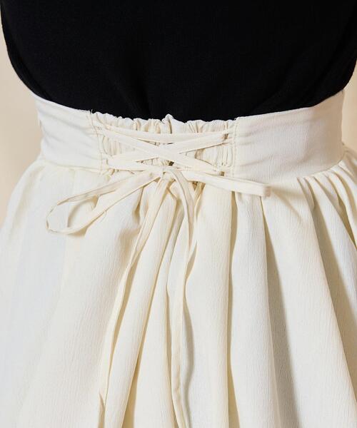 WILLSELECTION(ウィルセレクション)の「バルーンミニスカート(スカート・レディース・ブラック/オフホワイト/チャコールグレー/ピンク・FREE)」の10枚目の写真