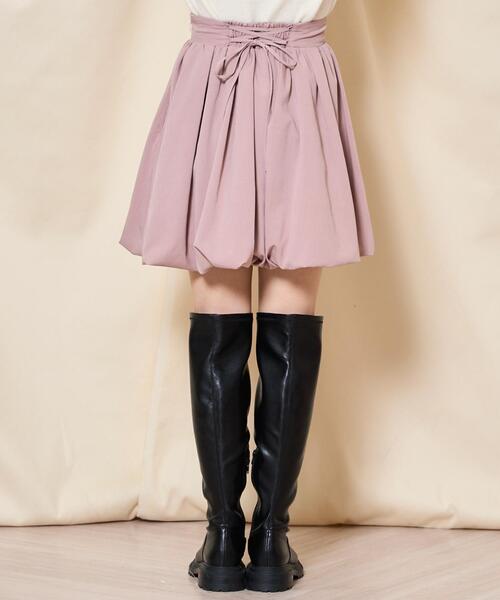 WILLSELECTION(ウィルセレクション)の「バルーンミニスカート(スカート・レディース・ブラック/オフホワイト/チャコールグレー/ピンク・FREE)」の14枚目の写真