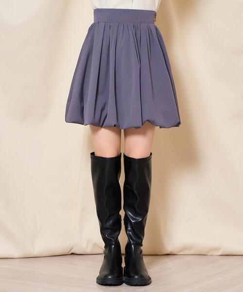 WILLSELECTION(ウィルセレクション)の「バルーンミニスカート(スカート・レディース・ブラック/オフホワイト/チャコールグレー/ピンク・FREE)」の19枚目の写真