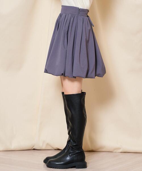 WILLSELECTION(ウィルセレクション)の「バルーンミニスカート(スカート・レディース・ブラック/オフホワイト/チャコールグレー/ピンク・FREE)」の20枚目の写真