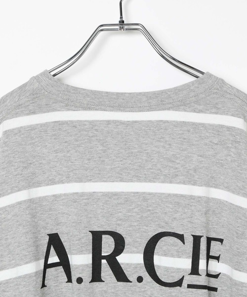 AMERICAN RAG CIE(アメリカンラグシー)の「【AMERICAN RAG CIE】90's ボーダーTEE(ユニセックス)(その他トップス・レディース・ライトグレー/ブラック・LARGE/MEDIUM)」の11枚目の写真