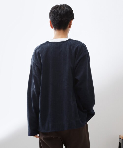 セール】【セットでお買い得！】モールニットカーディガン＋長袖T