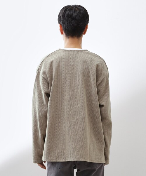 セール】【セットでお買い得！】モールニットカーディガン＋長袖T