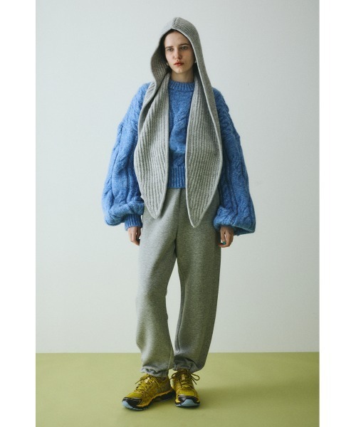 muffler Knit HeRIN.CYE ヘリンドットサイ cap muffler Knit 完売品　ヘリンドットサイ　HeRIN.CYE cap メルカリ - 完売品 帽子