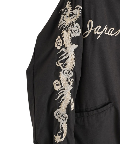 GOLD（ゴールド）の「東洋エンタープライズ GOLD / ゴールド：SKULL JACKET AGED MODEL：25B-GL15727[MUS]（ミリタリージャケット・メンズ・ブラック・M/L）」の5枚目の写真