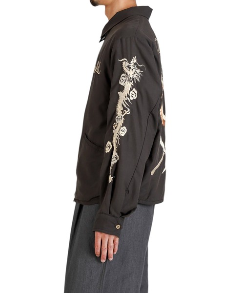 GOLD（ゴールド）の「東洋エンタープライズ GOLD / ゴールド：SKULL JACKET AGED MODEL：25B-GL15727[MUS]（ミリタリージャケット・メンズ・ブラック・M/L）」の14枚目の写真