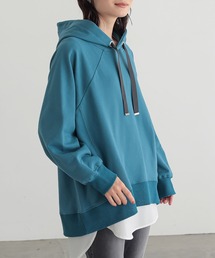 配色テープ裏毛スウェット