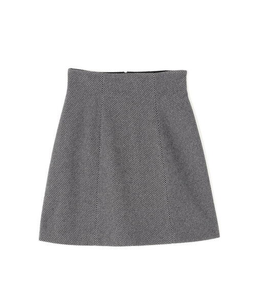 PROPORTION BODY DRESSING（プロポーションボディドレッシング）の「【青島心さん着用】＜Ｅ＞台形ミニスカート / 1215227101（スカート・レディース・オフホワイト/ブラック系その他/ブラック・MEDIUM/SMALL）」の19枚目の写真