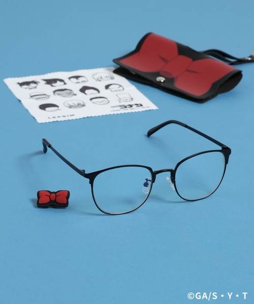 LEPSIM（レプシィム）の「【名探偵コナン】ケース付きメガネ　459950（メガネ・レディース・ブラック/ブラック系その他3/ブラック系その他/ブラック系その他2・ONE SIZE）」の4枚目の写真