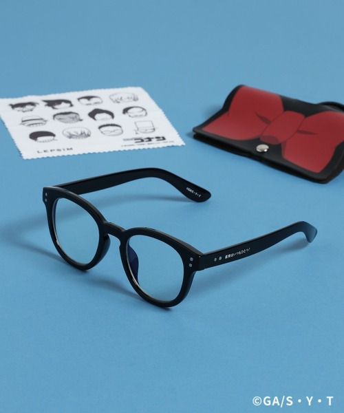 LEPSIM（レプシィム）の「【名探偵コナン】ケース付きメガネ　459950（メガネ・レディース・ブラック/ブラック系その他3/ブラック系その他/ブラック系その他2・ONE SIZE）」の2枚目の写真
