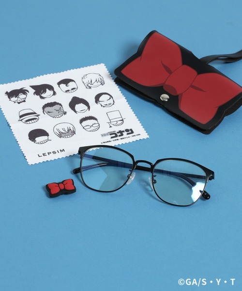 LEPSIM（レプシィム）の「【名探偵コナン】ケース付きメガネ　459950（メガネ・レディース・ブラック/ブラック系その他3/ブラック系その他/ブラック系その他2・ONE SIZE）」の6枚目の写真