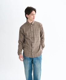 ELEMENT（エレメント）の「ELEMENT メンズ BUTTON DOWN REGULAR FLANNEL 長袖シャツ 【2025年秋冬モデル】 @autumn/エレメントボタンダウン長袖シャツ（シャツ/ブラウス）」