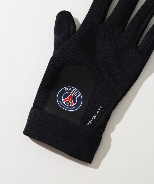 NIKE（ナイキ）の「【NIKE/ナイキ 】×【Paris Saint-Germain/パリサンジェルマン】PSG NIKE ACADEMY THERMA-FIT/ アカデミー グローブ（手袋・メンズ・ブラック・S/M/L）」の4枚目の写真