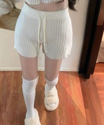 CELENA（セレナ）の「ウォームリブ・ニットショーツ（その他パンツ）」