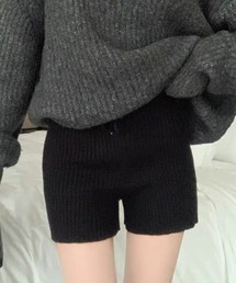 CELENA（セレナ）の「ウォームリブ・ニットショーツ（その他パンツ）」