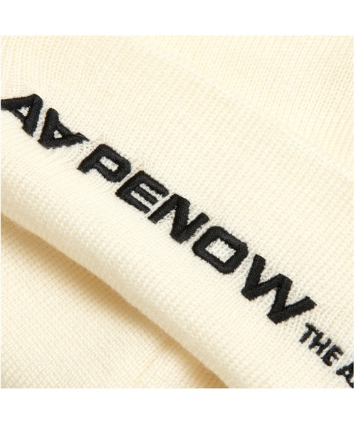 AAPE BY A BATHING APE（エーエイプバイアベイシングエイプ）の「AAPE NOW KNIT CAP（ニットキャップ/ビーニー・メンズ・アイボリー/ブラック/ピンク系その他7/ライトグリーン・FREE）」の6枚目の写真