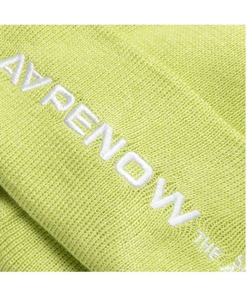 AAPE BY A BATHING APE（エーエイプバイアベイシングエイプ）の「AAPE NOW KNIT CAP（ニットキャップ/ビーニー・メンズ・アイボリー/ブラック/ピンク系その他7/ライトグリーン・FREE）」の12枚目の写真