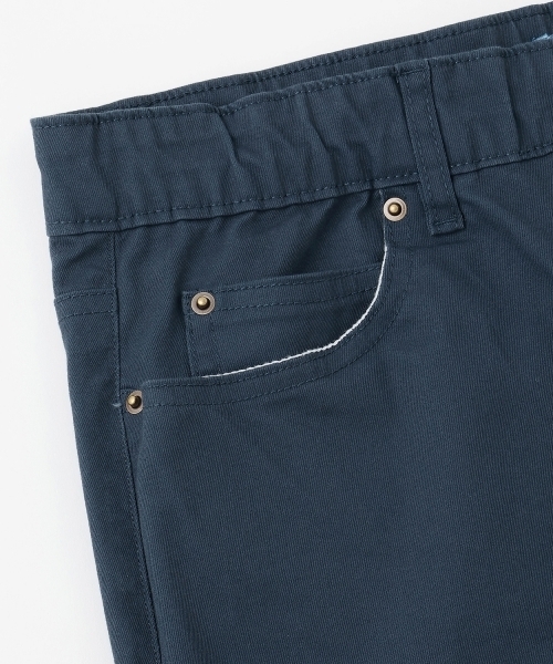 GLAZOS（グラソス）の「綿ポリストレッチツイル・スリムパンツ（その他パンツ・キッズ・ネイビー/ブラウン/カーキ/ブラック・M/LL/L/S）」の7枚目の写真
