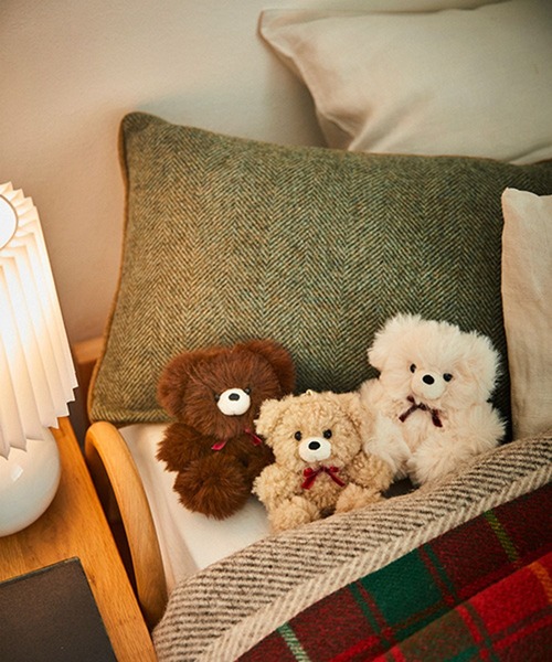 studio CLIP（スタディオクリップ）の「ソフトファーベア [CHRISTMAS 2025]（インテリア雑貨・レディース・ホワイト/ブラウン・FREE）」の13枚目の写真