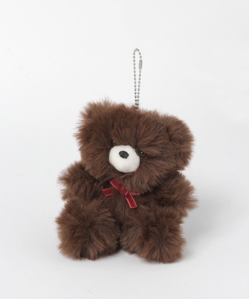 studio CLIP（スタディオクリップ）の「ソフトファーベア [CHRISTMAS 2025]（インテリア雑貨・レディース・ホワイト/ブラウン・FREE）」の8枚目の写真