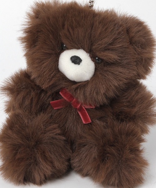 studio CLIP（スタディオクリップ）の「ソフトファーベア [CHRISTMAS 2025]（インテリア雑貨・レディース・ホワイト/ブラウン・FREE）」の3枚目の写真