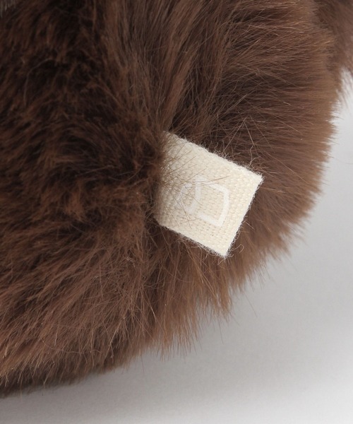 studio CLIP（スタディオクリップ）の「ソフトファーベア [CHRISTMAS 2025]（インテリア雑貨・レディース・ホワイト/ブラウン・FREE）」の4枚目の写真