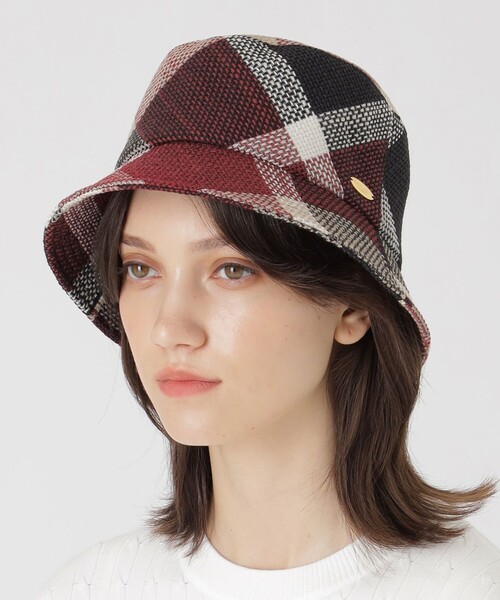 セール】クレストブリッジチェックスラブプリペラバケットハット